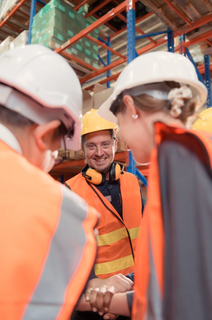 the manager encouraged the warehouse workers to work hard to get